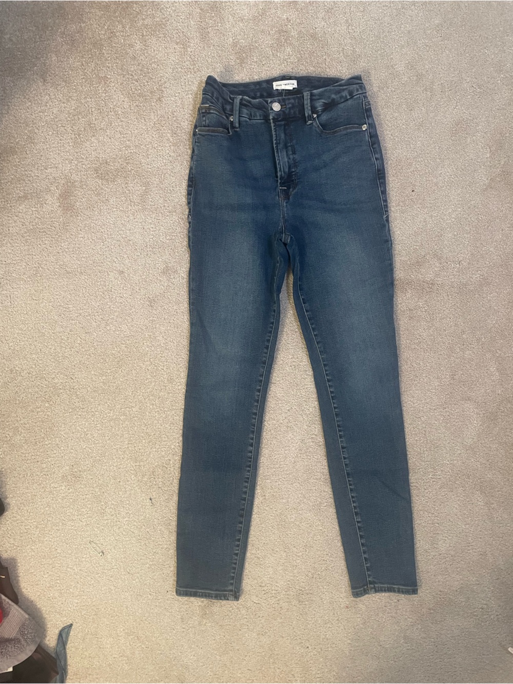 NWT Good American Good Legs Skinny Jeans Dark Wash Size 6/28